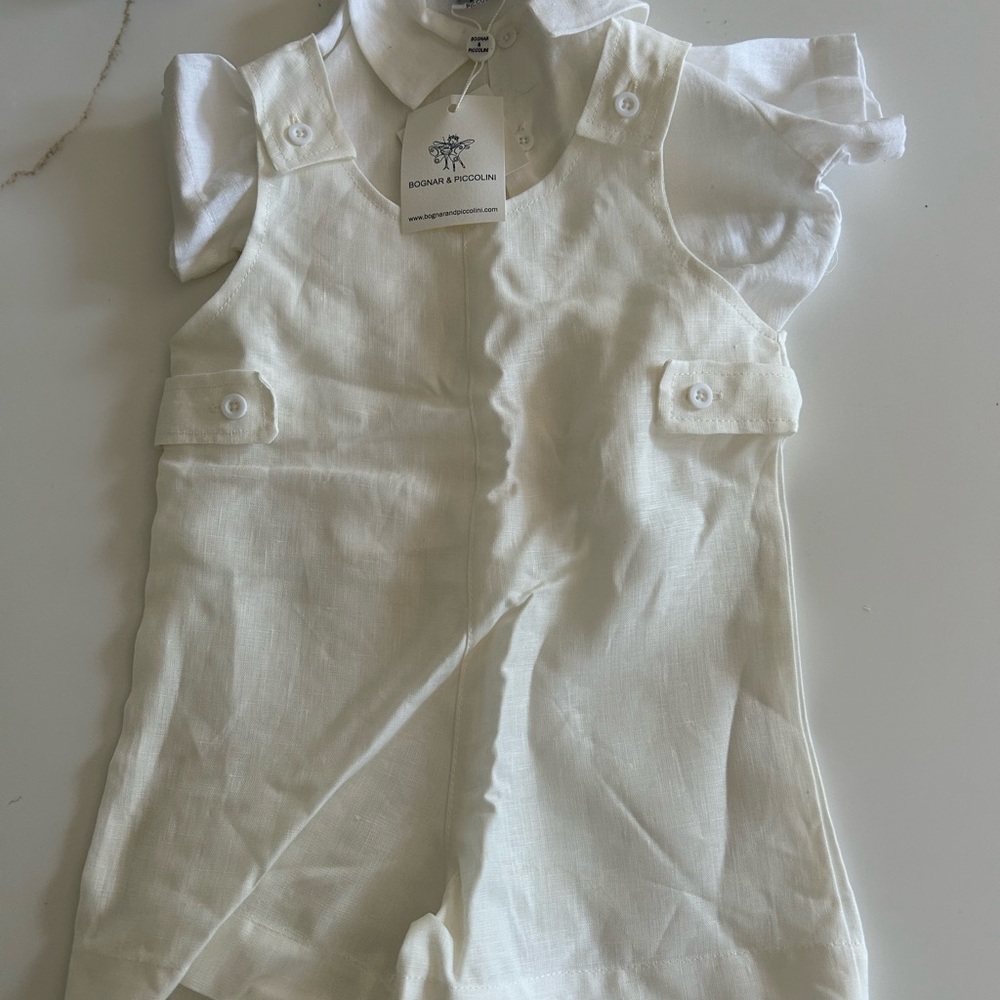 Bognar & Piccolini White Linen Outfit